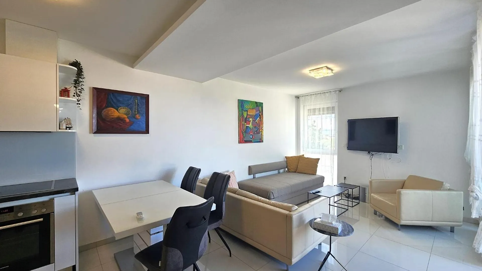 Apartman Crystal Sea View 4-6 Pax Njivice Apartment